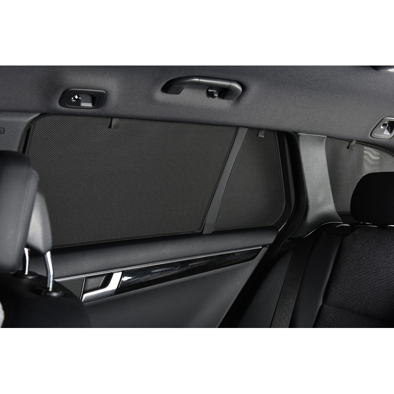 Set de Car Shades sur mesure pour Mercedes Classe-C Station 2007- (6-pièces)