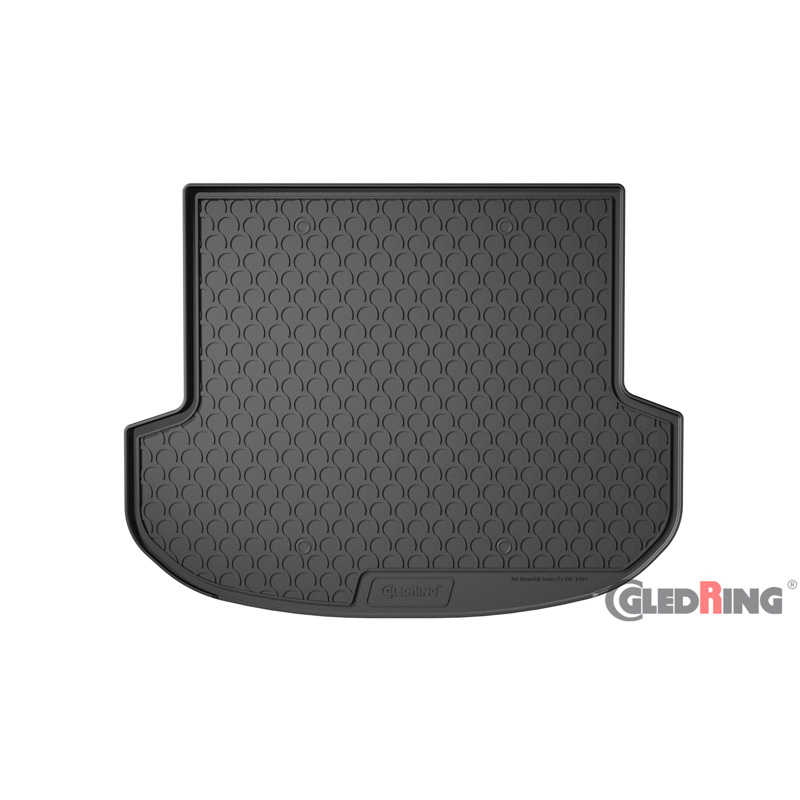 Coquille coffre-arrière Rubbasol (caoutchouc) sur mesure pour Hyundai Santa Fé IV (TM) (5-Personnes) 2018- excl. Hybrid & PHEV