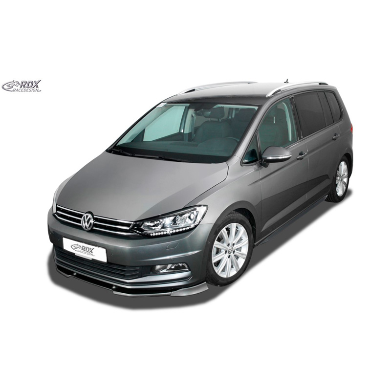 Jupes latérales 'Slim' sur mesure pour Volkswagen Touran 5T 2015- (ABS noir luisant)