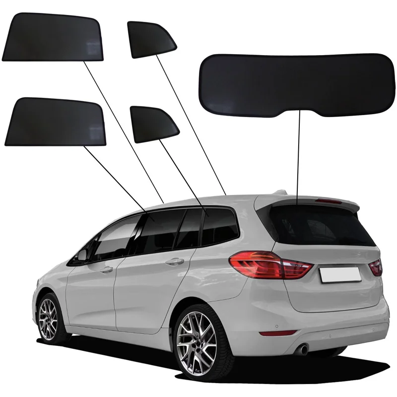 SunClip Protection visuelle & solaire sur mesure pour BMW Série-2 F46 Gran Tourer 2015-2022