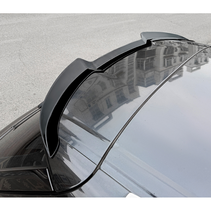 Becquet de toit (Spoiler Cap) sur mesure pour Audi Q7 (4M) 2015-2019 & FL 2019 incl. S-Line (ABS Noir Luisant)