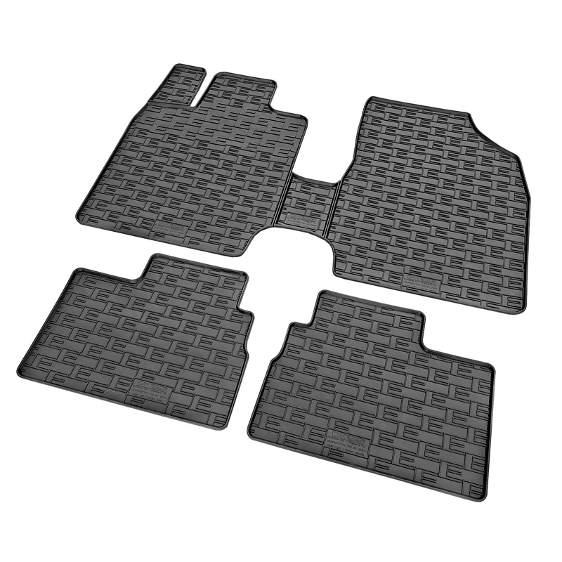 Set tapis de caoutchouc sur mesure pour Leapmotor T03 2024- (3-pièces + points de fixage)