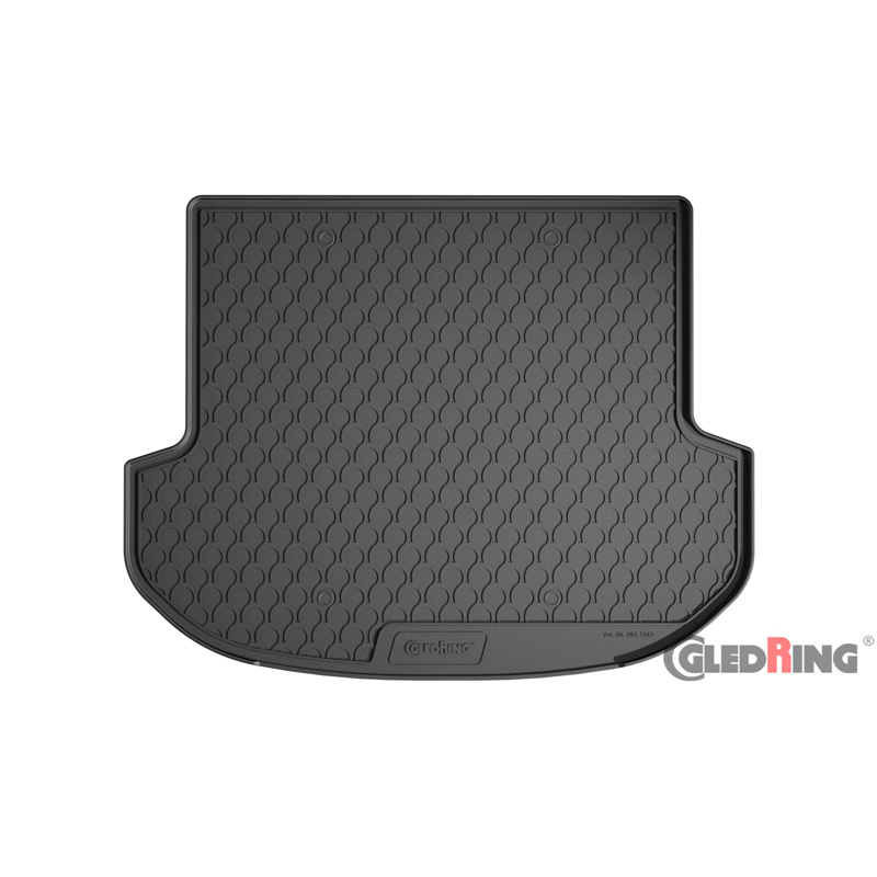 Coquille coffre-arrière Rubbasol (caoutchouc) sur mesure pour Hyundai Santa Fé IV (TM) Hybrid & PHEV 2018-