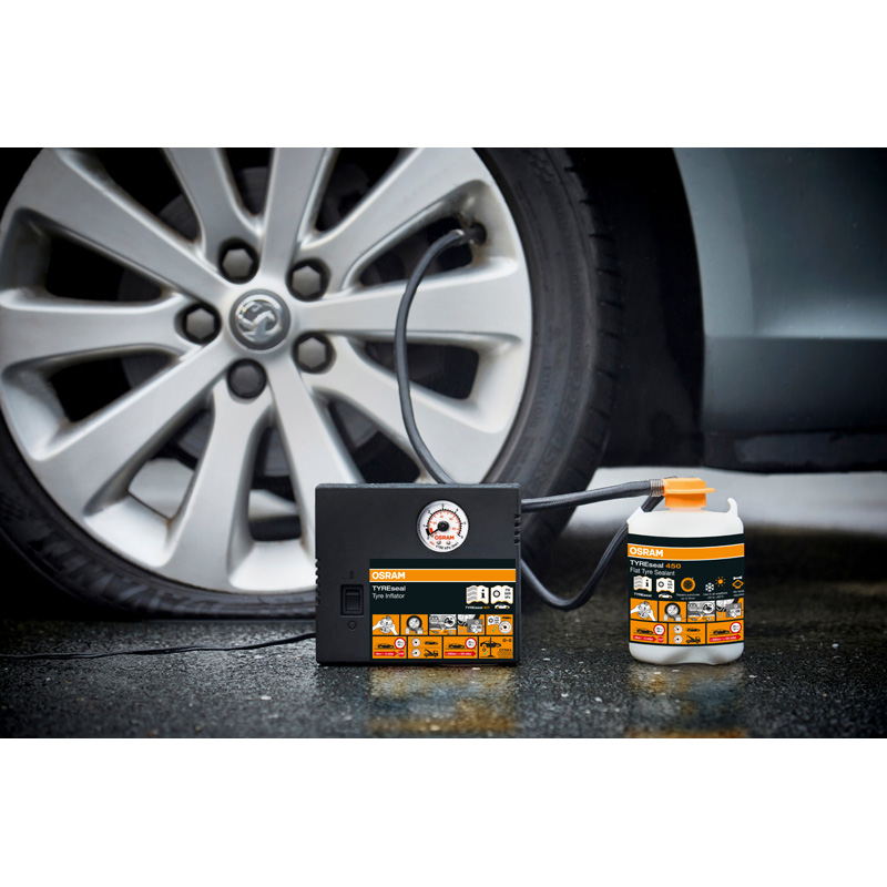 Osram TYREseal Kit - Produit d'étanchéité anti-crevaison