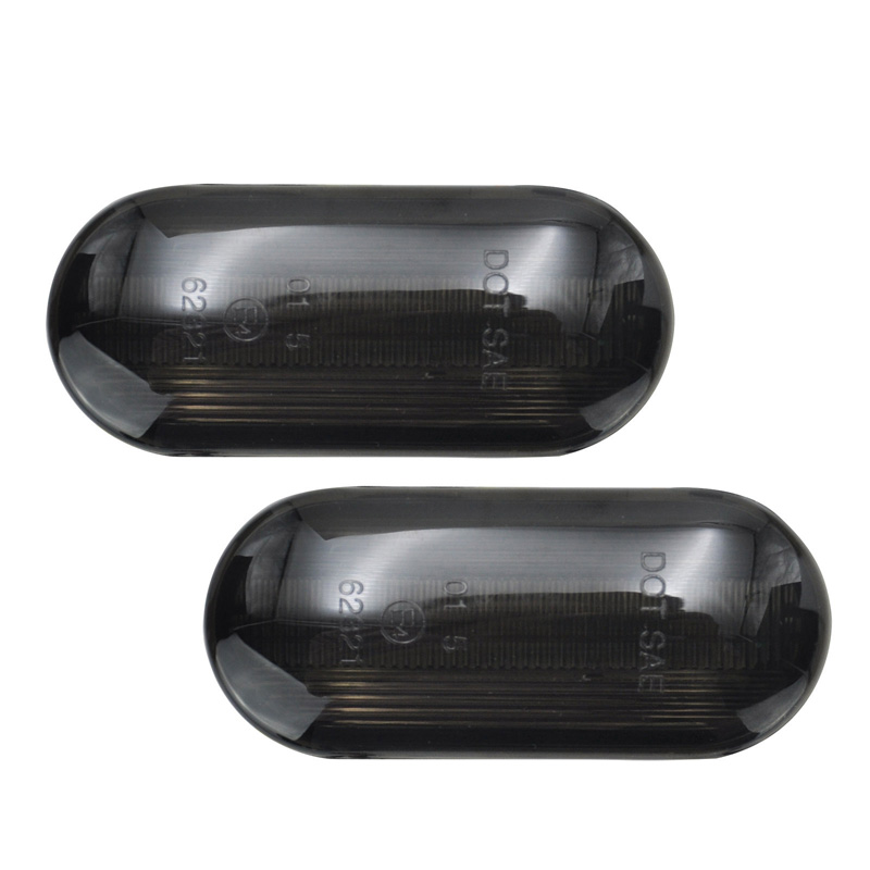 Set de Clignotants Latéraux LED sur mesure pour VAG/Ford divers modèles - Fumée - incl. Feux Dynamiques