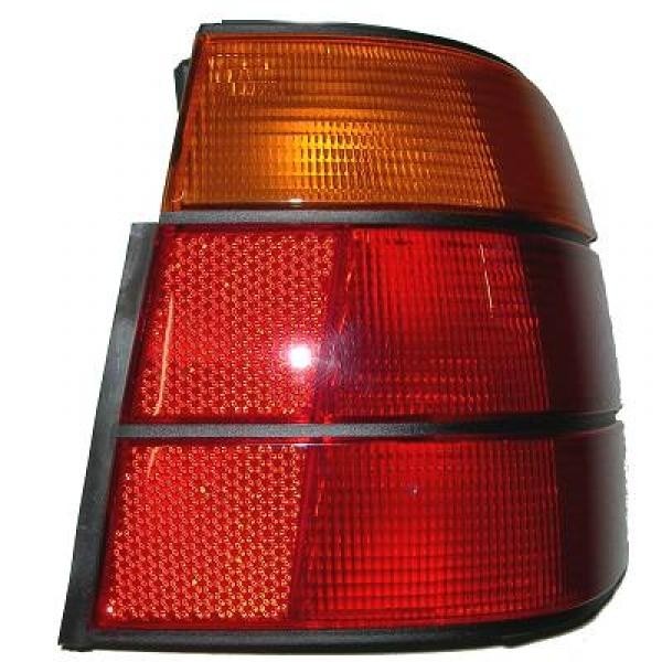 Achterlicht links buiten BMW E34 91-96 ALLEEN TOURING ROOD-ORANJ
