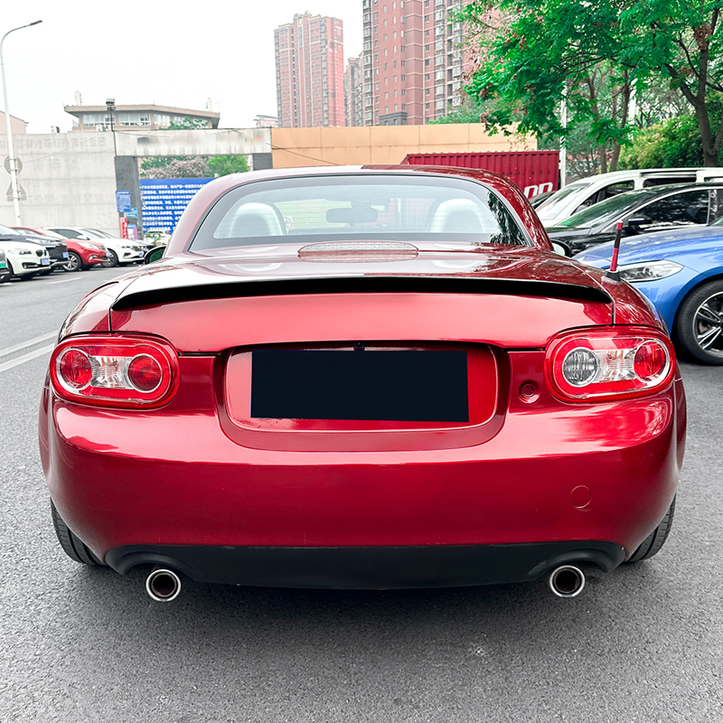 Spoiler arrière sur mesure pour Mazda MX-5 (NC) 2005-2015 (ABS Noir Luisant)