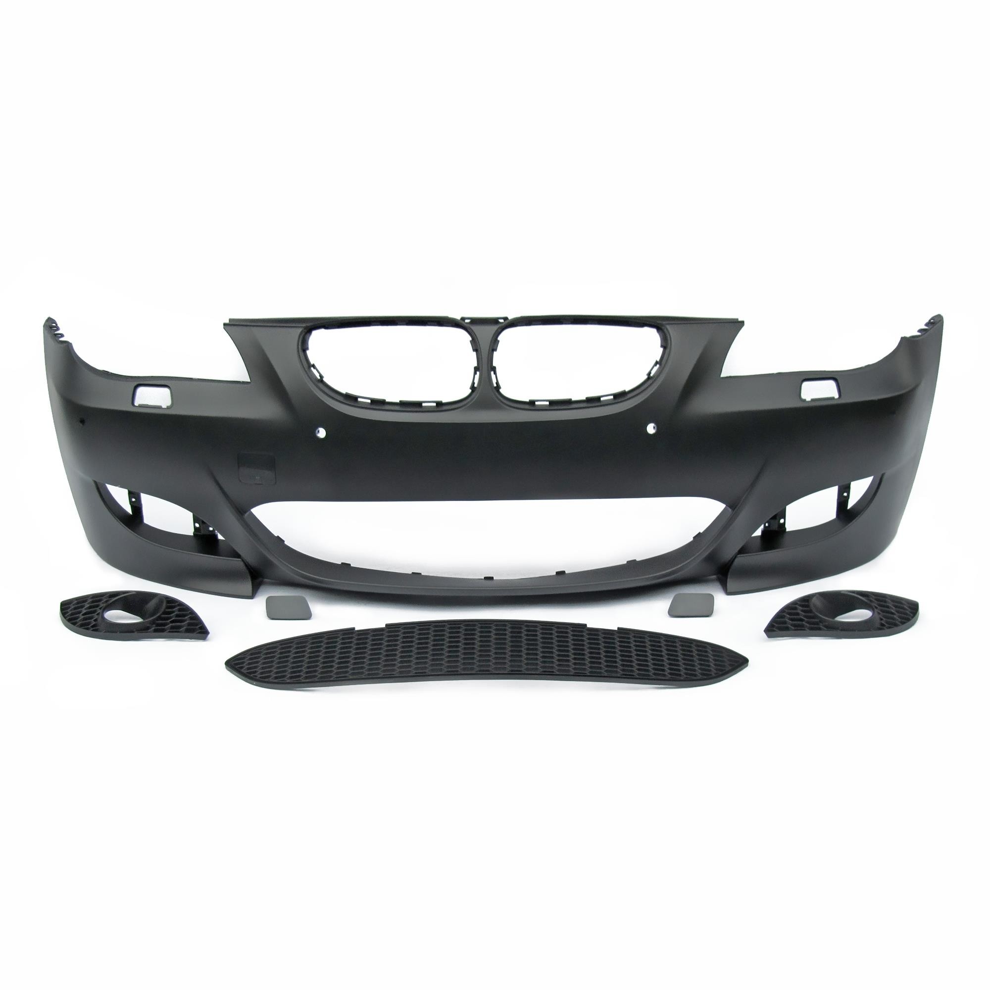 Voorbumper passend voor BMW 5-serie E60 LCI 07- M-look ABS kunststof