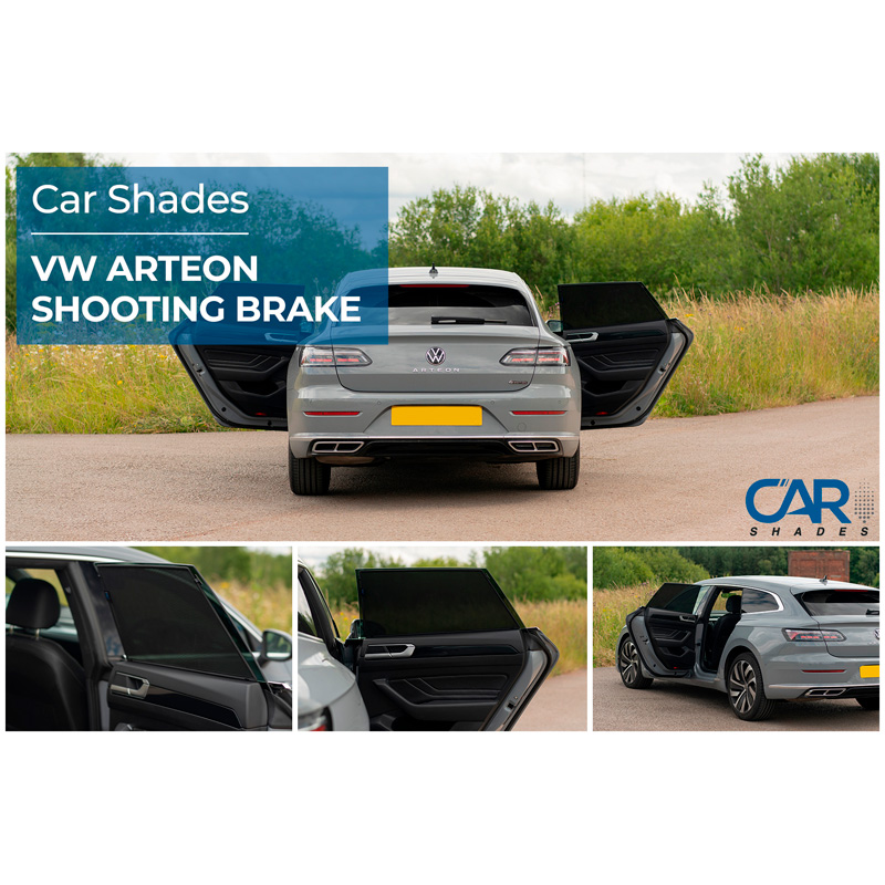 Set de Car Shades (portes arrières) sur mesure pour Volkswagen Arteon Shooting Brake 2020- (2-pièces)