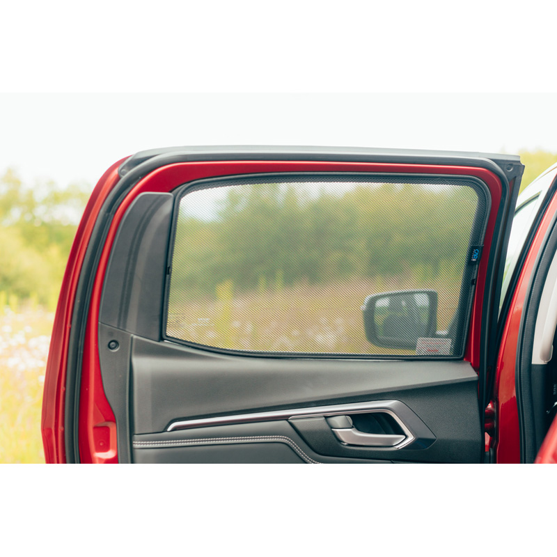 Set de Car Shades (portes arrières) sur mesure pour Isuzu D-Max 4 portes 2019- (2-pièces)