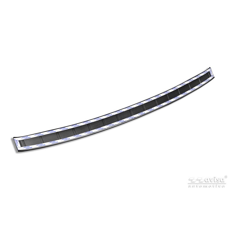 Avisa Protection de Seuil de Coffre Acier Inox sur mesure pour Forthing U-Tour 2023- - Noir Mat