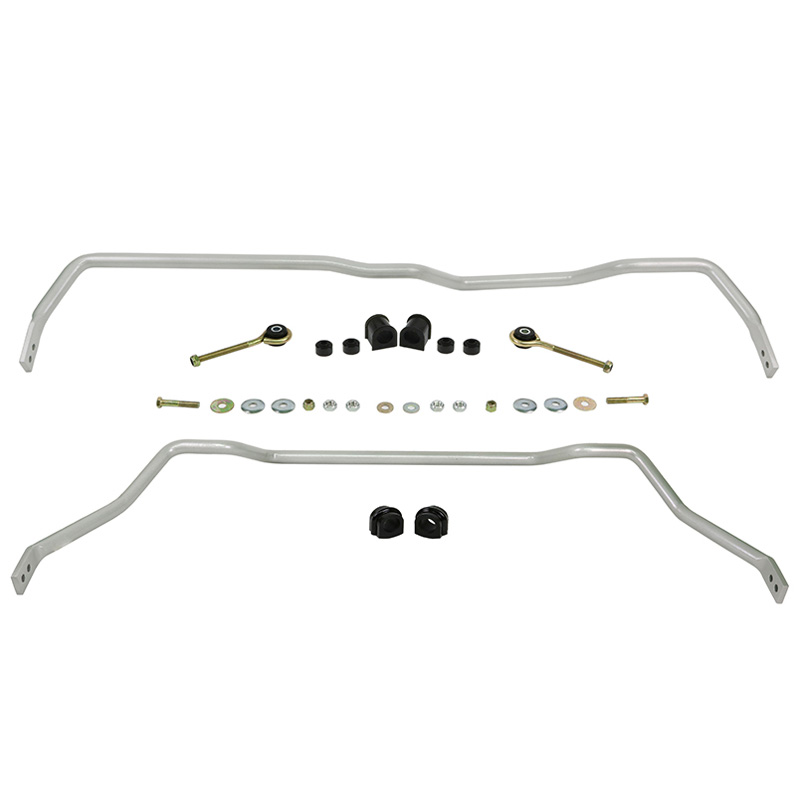 Whiteline Kit de barre stabilisatrice avant et arrière sur mesure pour Nissan Skyline/Coupé R32 RWD 1989-1993 Exclusif 4x4