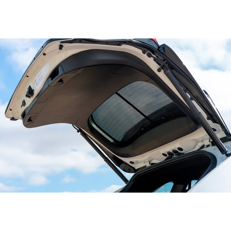 Set de Car Shades sur mesure pour Toyota RAV-4 (5th Gen) 2018- (avec caméra de recul) (6-pièces)