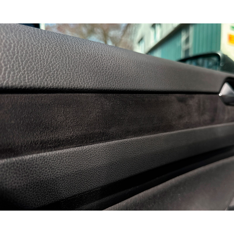 Foliatec Cockpit Film Design Panther Wrap (Aspect-Alcantara) - Noir -15x140cm