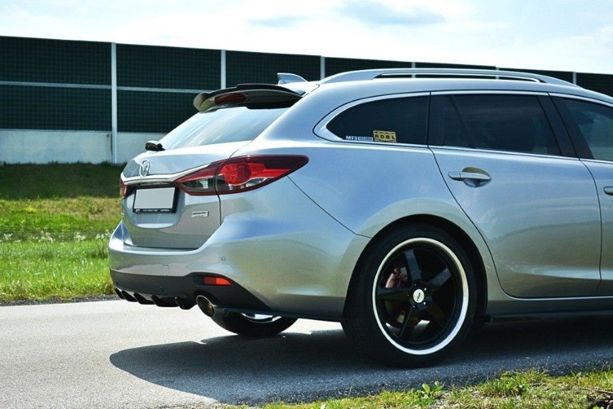 Spoiler cap Mazda 6 GJ Mk3 Maxton Design glans zwart