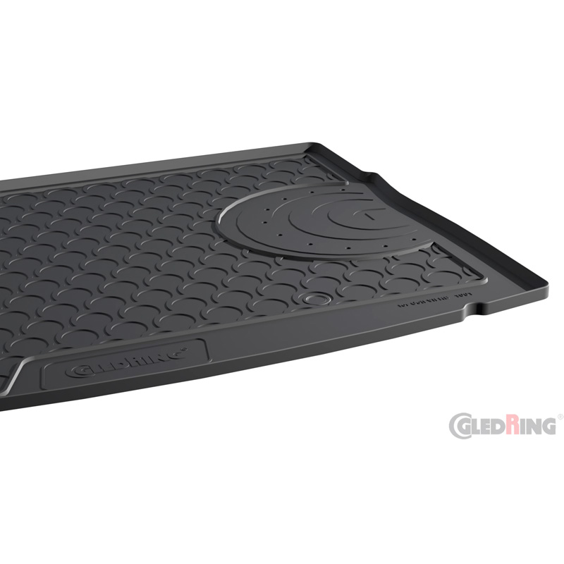 Coquille coffre-arrière Rubbasol (caoutchouc) sur mesure pour Volkswagen Golf VII HB 3/5-portes 2012-2019 incl. e-Golf (Sol en haut variable)