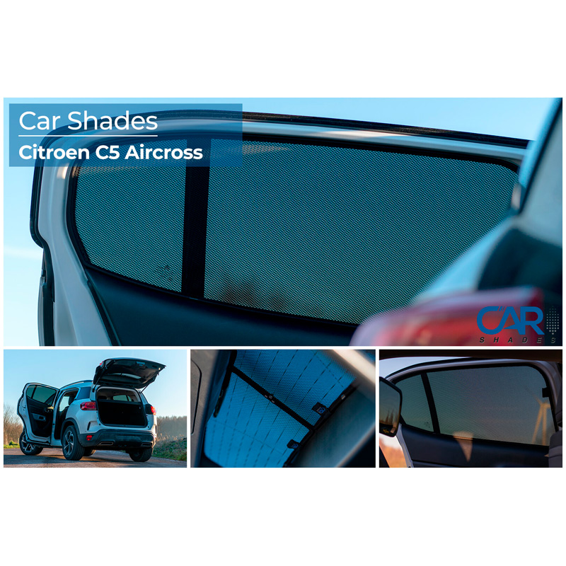 Set de Car Shades sur mesure pour Citroën C5 Aircross 2019- (6-pièces)