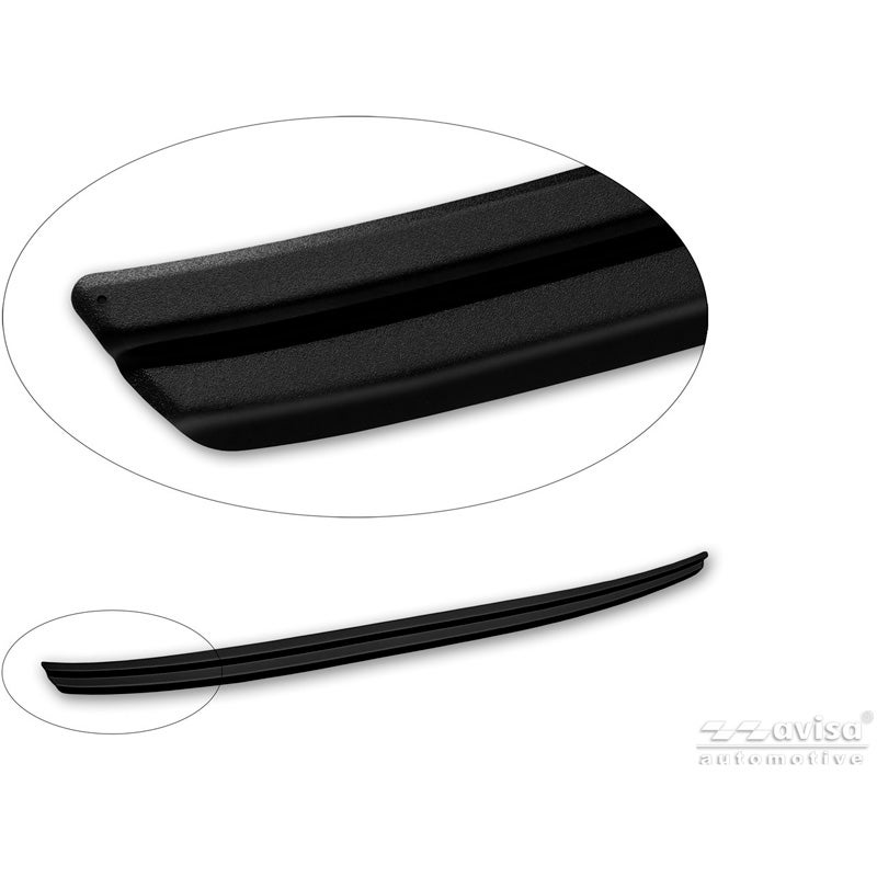 Avisa Protection de Seuil de Coffre Acier Inox sur mesure pour Kia K4 Hatchback 2026- - Noir Mat