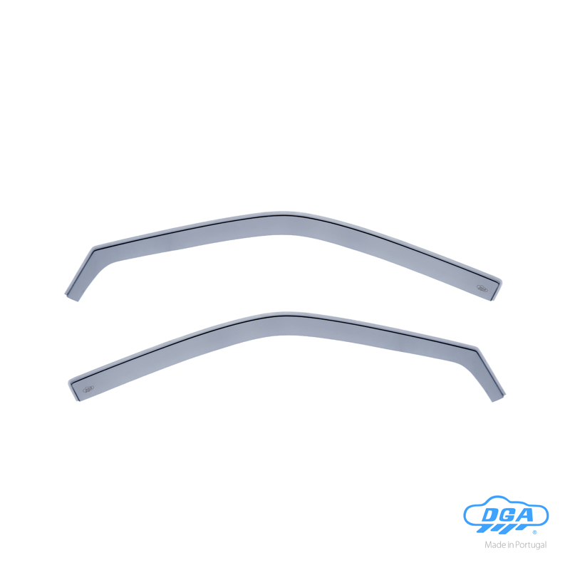 DGA Déflecteurs d'Air sur mesure pour Toyota Starlet (P8) 3-portes 1990-1996 (2-pièces)