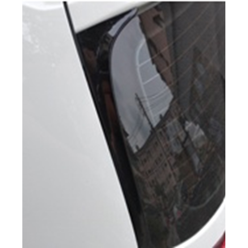 Jeu de déflecteurs d'air lunette arrière sur mesure pour Volkswagen Golf VII HB 3/5-portes 2012-2019 (ABS Noir Luisant)