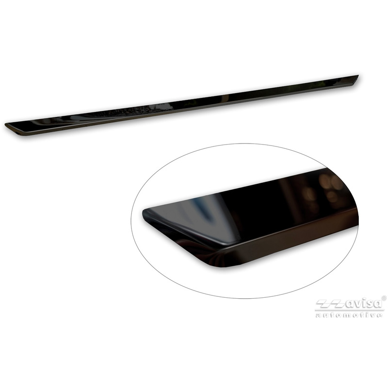 Avisa Moulure de hayon en Inox Noir Chrome sur mesure pour BMW X5 IV (G05) M-Sport 2018-2023 & Facelift 2023-
