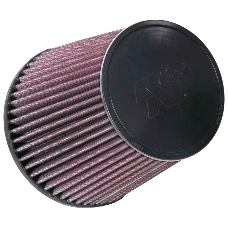 K&N Filtre à Air Universel Conique 127mm raccordement, 165mm de base, 127mm en haut, 127mm hauteur (RU-1037)