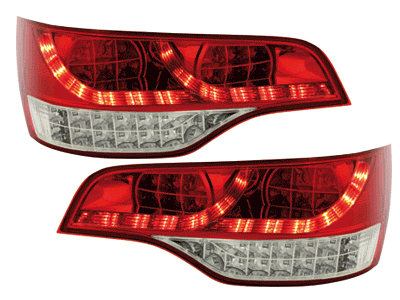 Feux arriere Audi Q7 LED rouges