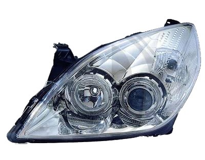 Phares Opel Vectra C 05-08 Angel Eyes chrome