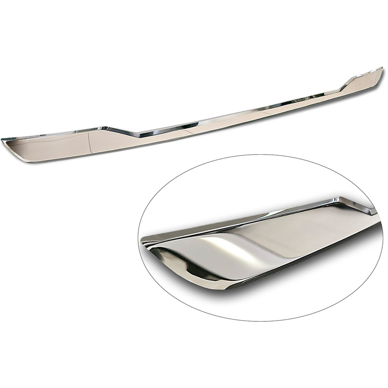 Avisa Revêtement d'habillage du hayon du coffre inox Chrome sur mesure pour Toyota Corolla Touring Sports (E21) 2019-