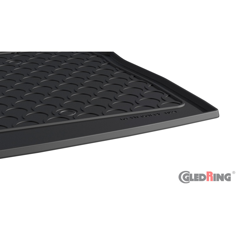Coquille coffre-arrière Rubbasol (caoutchouc) sur mesure pour Volkswagen Golf VII Sportsvan 2014- (Sol en haut)