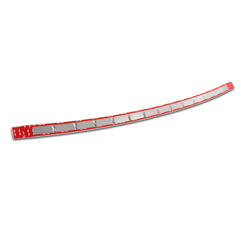 Avisa Protection de seuil arrière inox sur mesure pour MG ZS II 2024- 'Ribs'