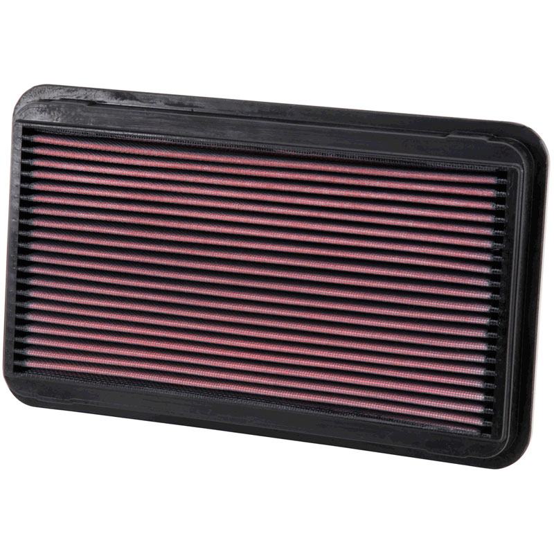 K&N Filtre à air de remplacement sur mesure pour Lexus ES/RX300 1997-2003 Toyota AVA 1997-2004 Camry 1997-2001 SIEN/SOL 1998-2003 (33-2145-1)
