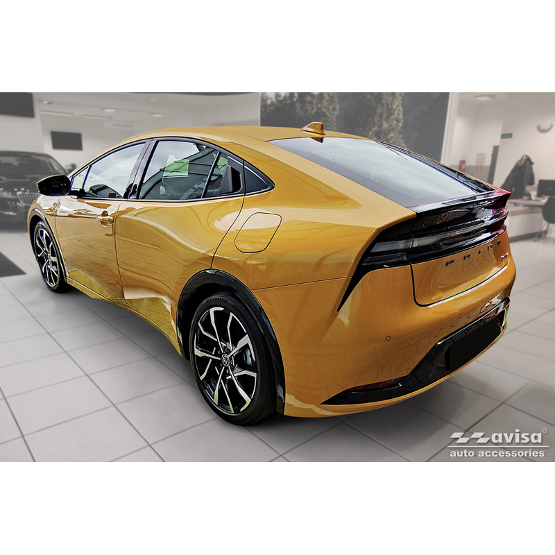 Protection de seuil arrière inox sur mesure pour Toyota Prius V (XW60) 2023-