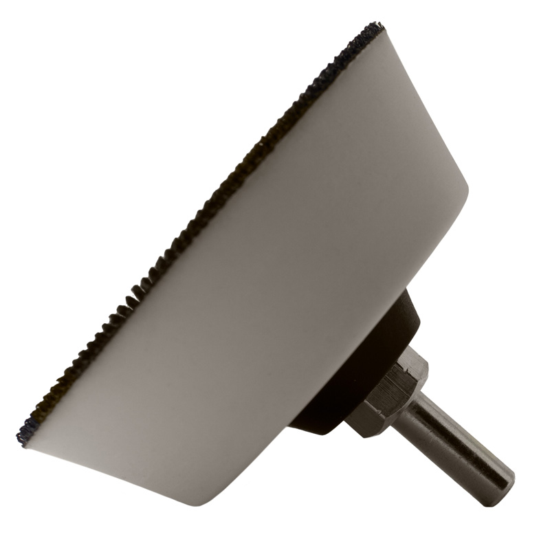 Plateau blanc 70mm high profile pour perceuse sans fil (tampons de polissage de 75-95mm)