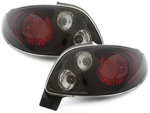 Feux arriere Peugeot 206 Lexus look noire