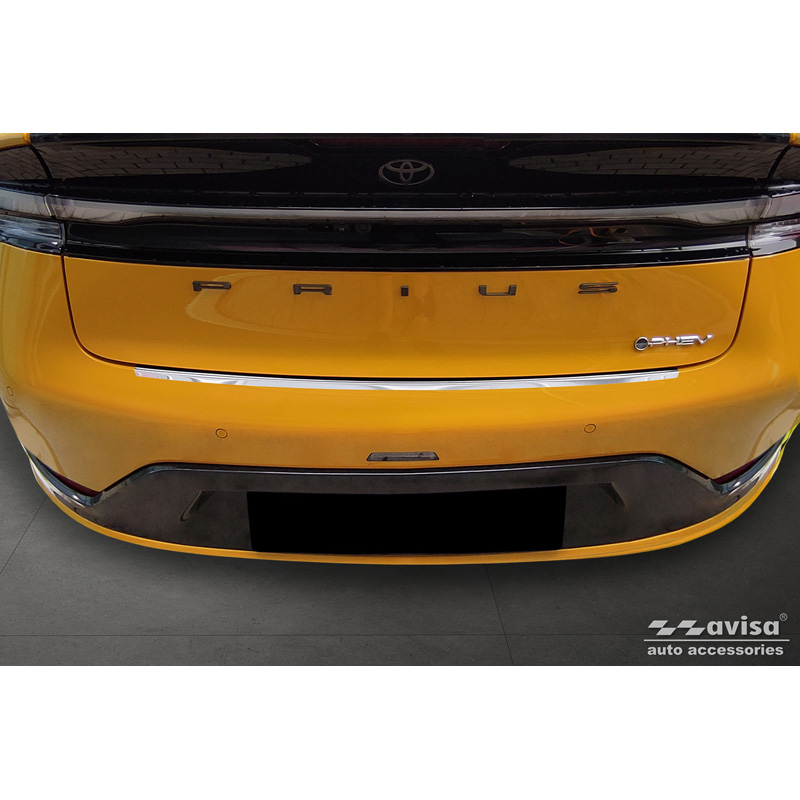 Protection de seuil arrière inox sur mesure pour Toyota Prius V (XW60) 2023-