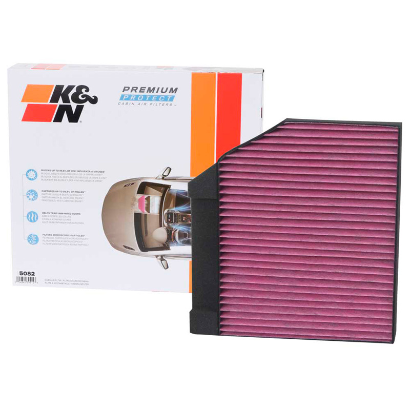K&N Filtre à Air d'Habitacle Jetable Premium sur mesure pour Mercedes divers modèles (DVF5082)