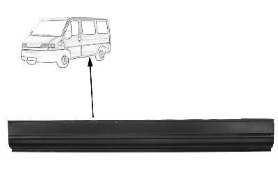 zijpaneel, onder, links Fiat Ducato, 1994-2002