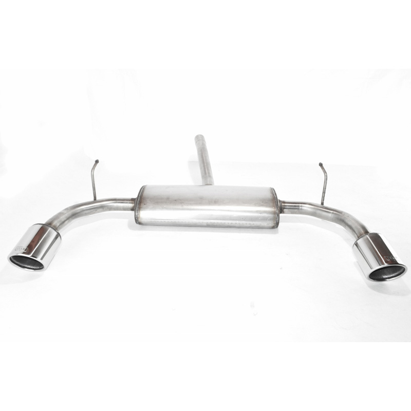 Échappement inoxydable double sur mesure pour Alfa Romeo Giulietta HB 5-portes 1.75t 16v 173kW/2.0 JTD 125kW 2010- 100mm