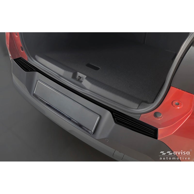 Avisa Protection de Seuil de Coffre Acier Inox sur mesure pour Opel Frontera (EV) 2024- - Noir