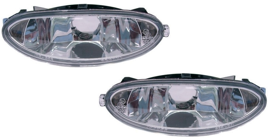 Foglight Peugeot 206 claire chrome