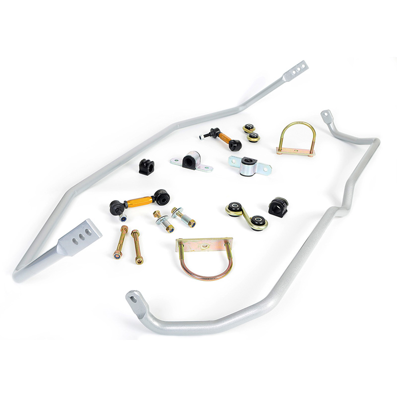 Whiteline Kit de barre stabilisatrice avant et arrière sur mesure pour Audi A3 8L1 / Seat Leon 1M1/Toledo II 1M2 / Skoda Octavia I 1U2/1U5 / Volkswagen Bora/Golf IV/New Beetle 1996-2010