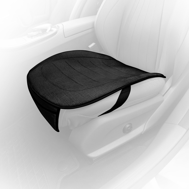 Coussin de siège universel 'Bottom' en Toile Noir - 1 pièce