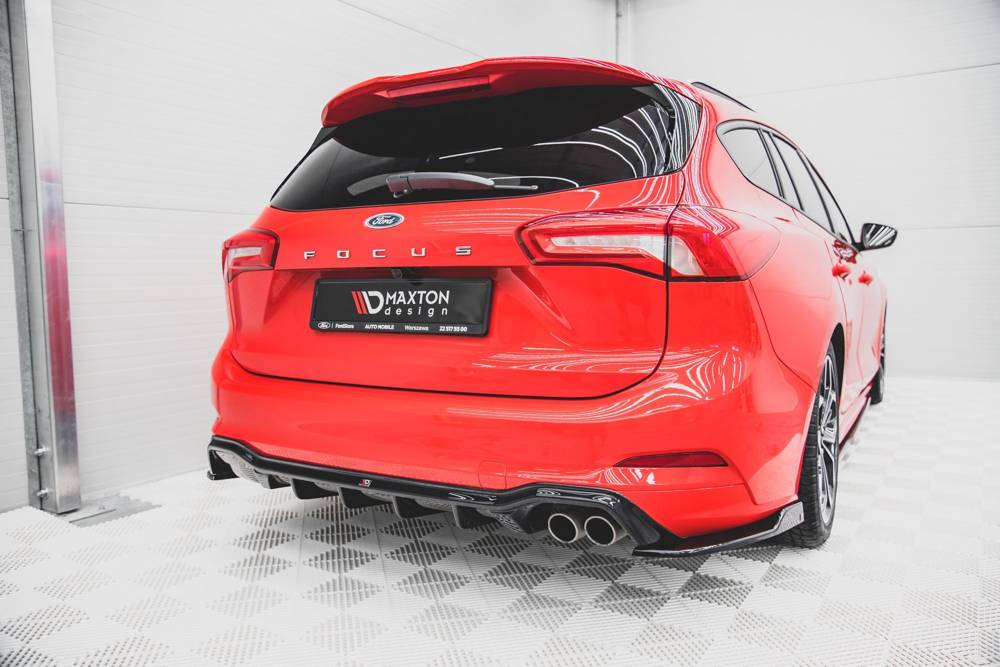 Diffuser Ford Focus MK4 ESTATE ST-LINE 2018- Gloss Black