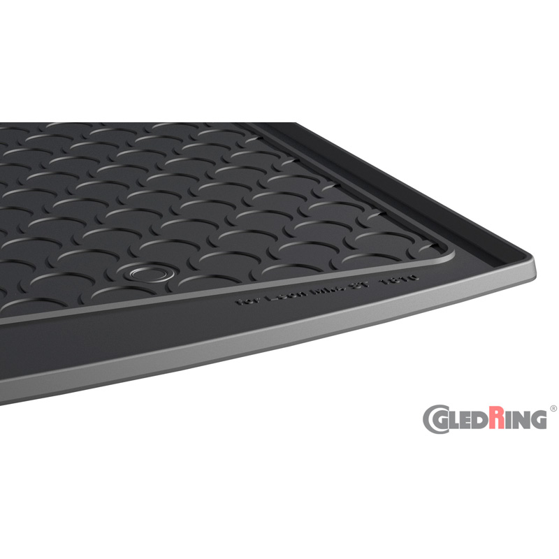 Coquille coffre-arrière Rubbasol (caoutchouc) sur mesure pour Seat Leon IV ST Sportstourer 2020- (Sol en haut variable)