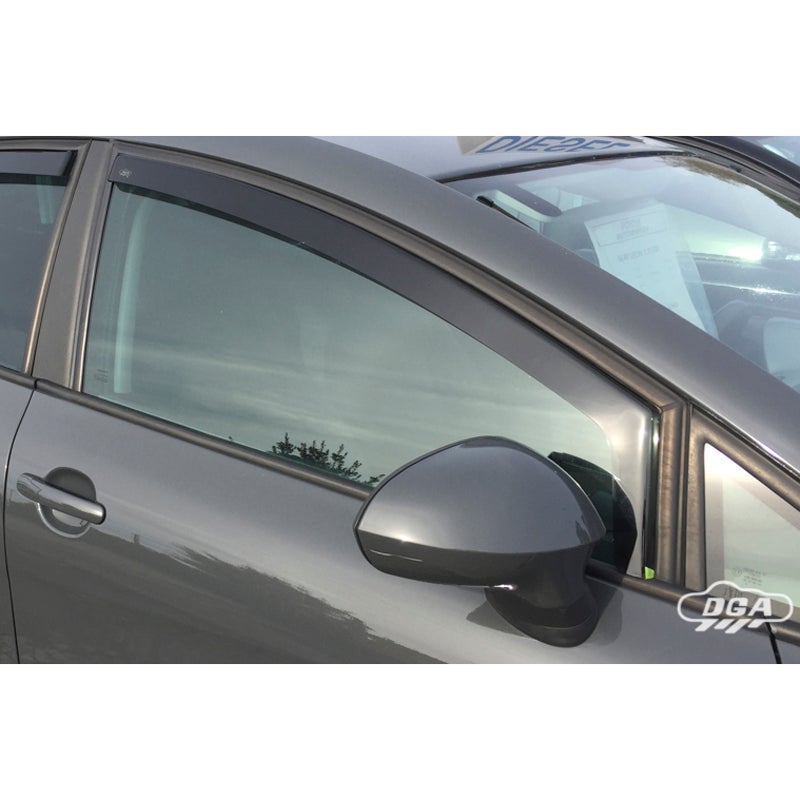 DGA Déflecteurs d'Air sur mesure pour Seat Leon II (1P) 2005-2012 (2-pièces)
