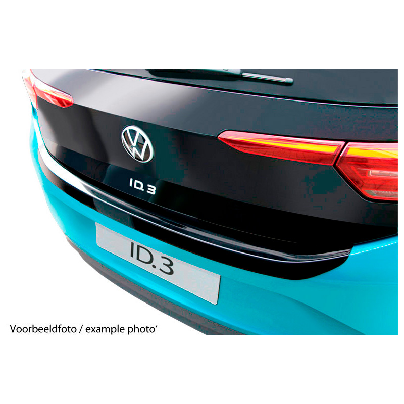 RGM Protection de seuil arrière (ABS) sur mesure pour Kia PV5 2025- avec portes battantes - Noir brillant