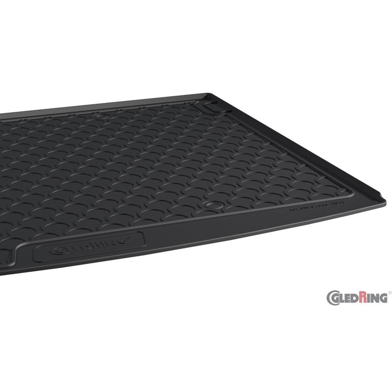 Coquille coffre-arrière Rubbasol (caoutchouc) sur mesure pour Volkswagen Caddy Life 5-portes 2010-2015 & 2015-2020