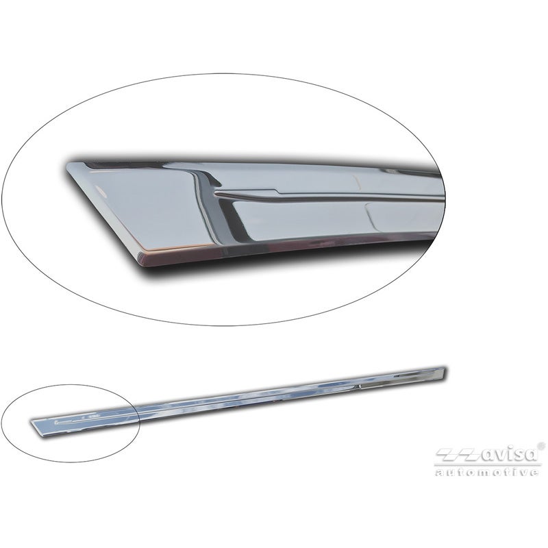 Avisa Moulure de hayon en inox Chrome sur mesure pour Opel Frontera 2024-