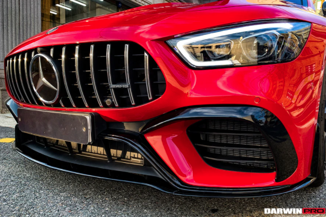 Mercedes Benz AMG GT63/S 4Door Coupe X290 Carbon Fiber Voorbumper Lijst 2019+